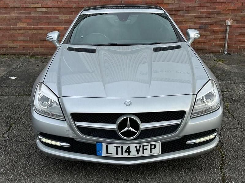Used Mercedes SLK250 204 HP (150 kW) 2014 Silver Cabriolet