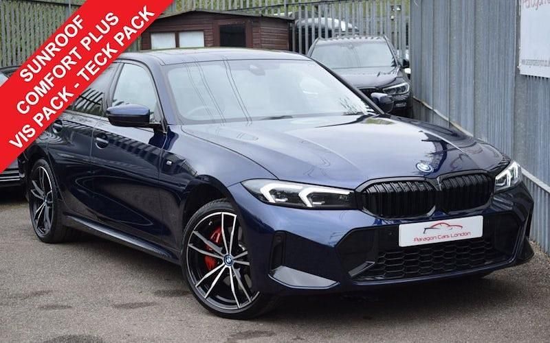Used BMW 330e M Sport 292 HP (214 kW) 2024 Blue Sedan
