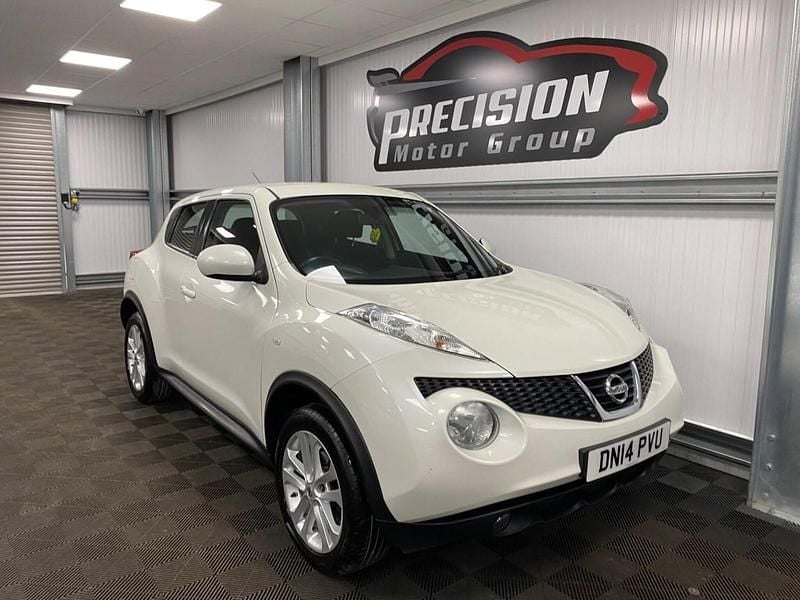 White Used 2014 Nissan Juke Acenta SUV | £3,295 (Good price) - Image 1/4