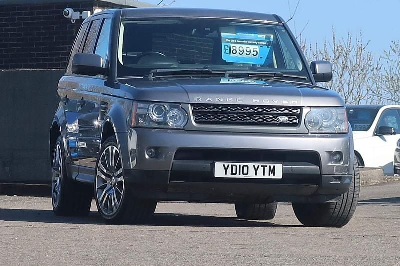 Grey Used 2010 Land Rover Range Rover Sport HSE SUV | £5,989 (Good price) - Image 1/4