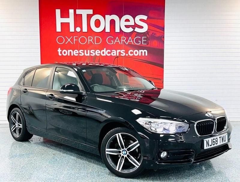 Black Used 2018 BMW 118 Sport Line Hatchback | £11,495 (Good price) - Image 1/4