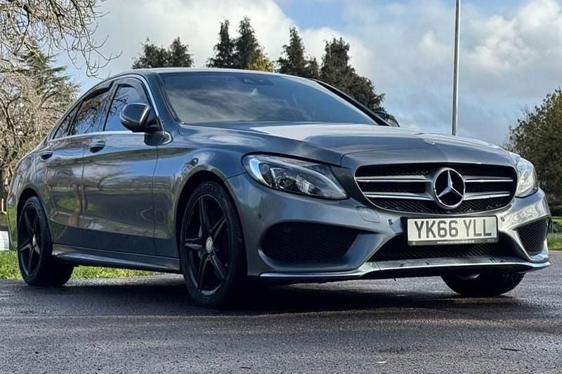 Used Mercedes C250 AMG Line Premium Plus 204 HP (150 kW) 2016 Grey Sedan