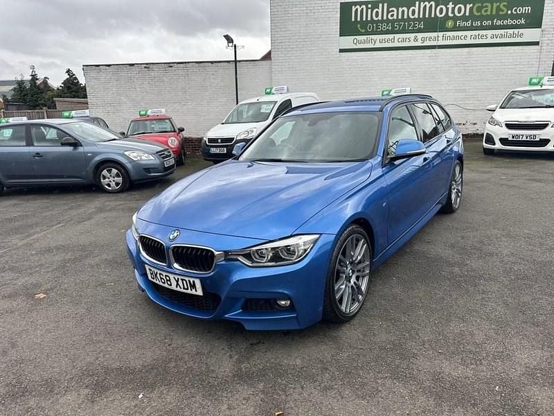 Blue Used 2018 BMW 330 M Sport Estate | £11,499 (Good price) - Image 1/4