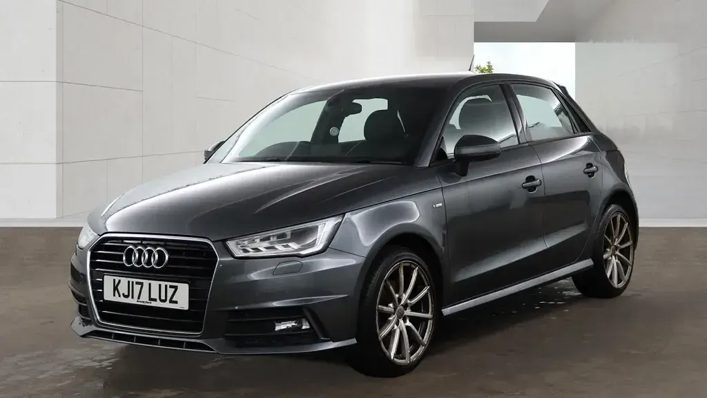 Used Audi A1 S-Line 116 HP (85 kW) 2017 Grey Hatchback