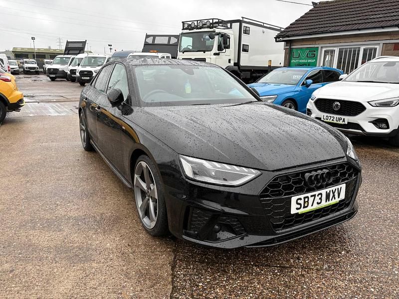 Used Audi A4 Black Edition 163 HP (119 kW) 2024 Black Sedan