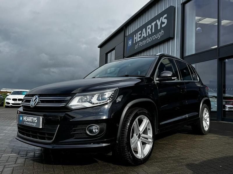 Used VW Tiguan R-line 140 HP (102 kW) 2013 Black SUV