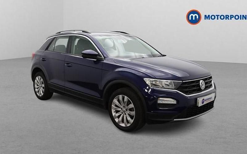 Blue Used 2019 VW T-Roc SE SUV | £14,799 (Fair price) - Image 1/4