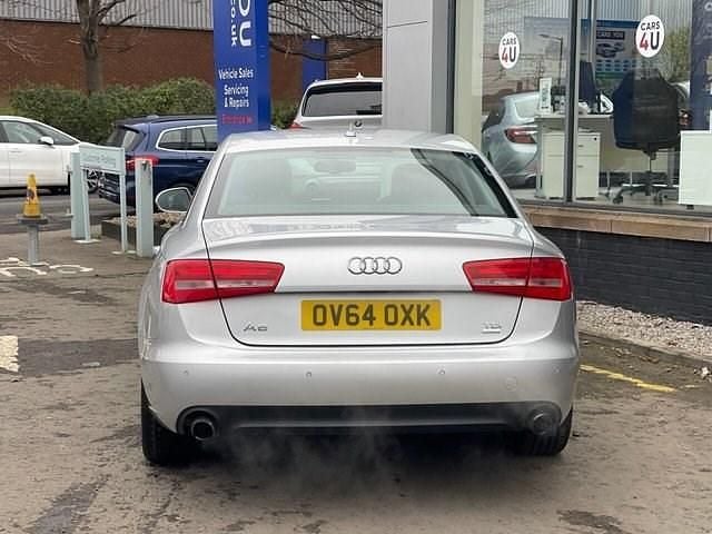 Begagnad Audi A6 Design 190 HK (139 kW) 2014 Silver Sedan