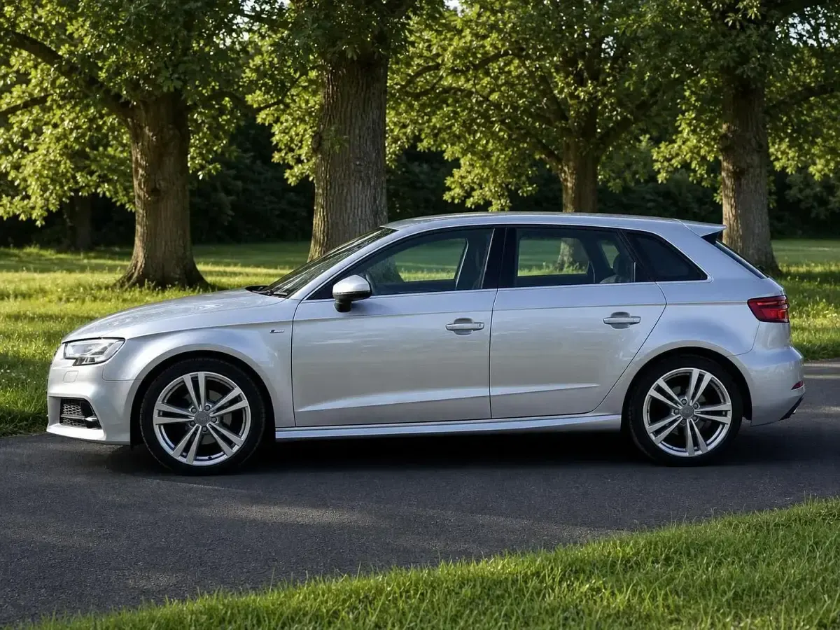 Used Audi A3 Sportback S-Line 150 HP (110 kW) 2018 Silver Hatchback