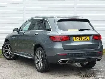 Used Mercedes GLC300e AMG line 320 HP (235 kW) 2022 Grey SUV