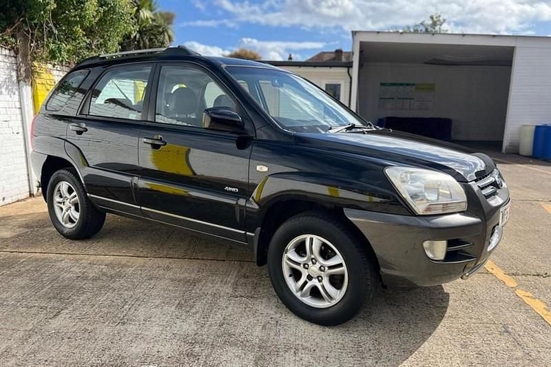Black Used 2007 Kia Sportage 2 SUV | £1,995 (Fair price) - Image 1/1