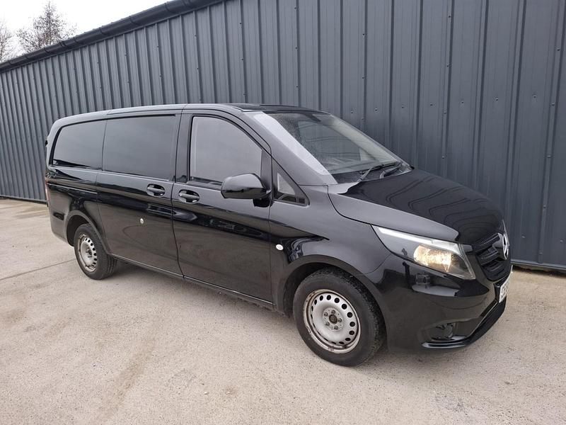Black Used 2018 Mercedes Vito Van | £9,699 (Fair price) - Image 1/4