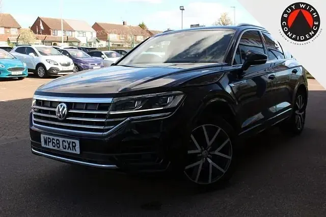 Used VW Touareg R-line 231 HP (169 kW) 2018 Black SUV