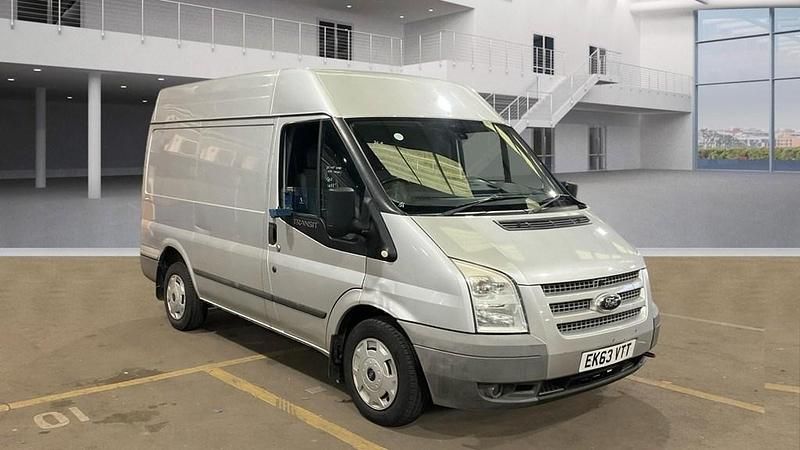 Used Ford Transit Trend 100 HP (73 kW) 2013 Silver Van