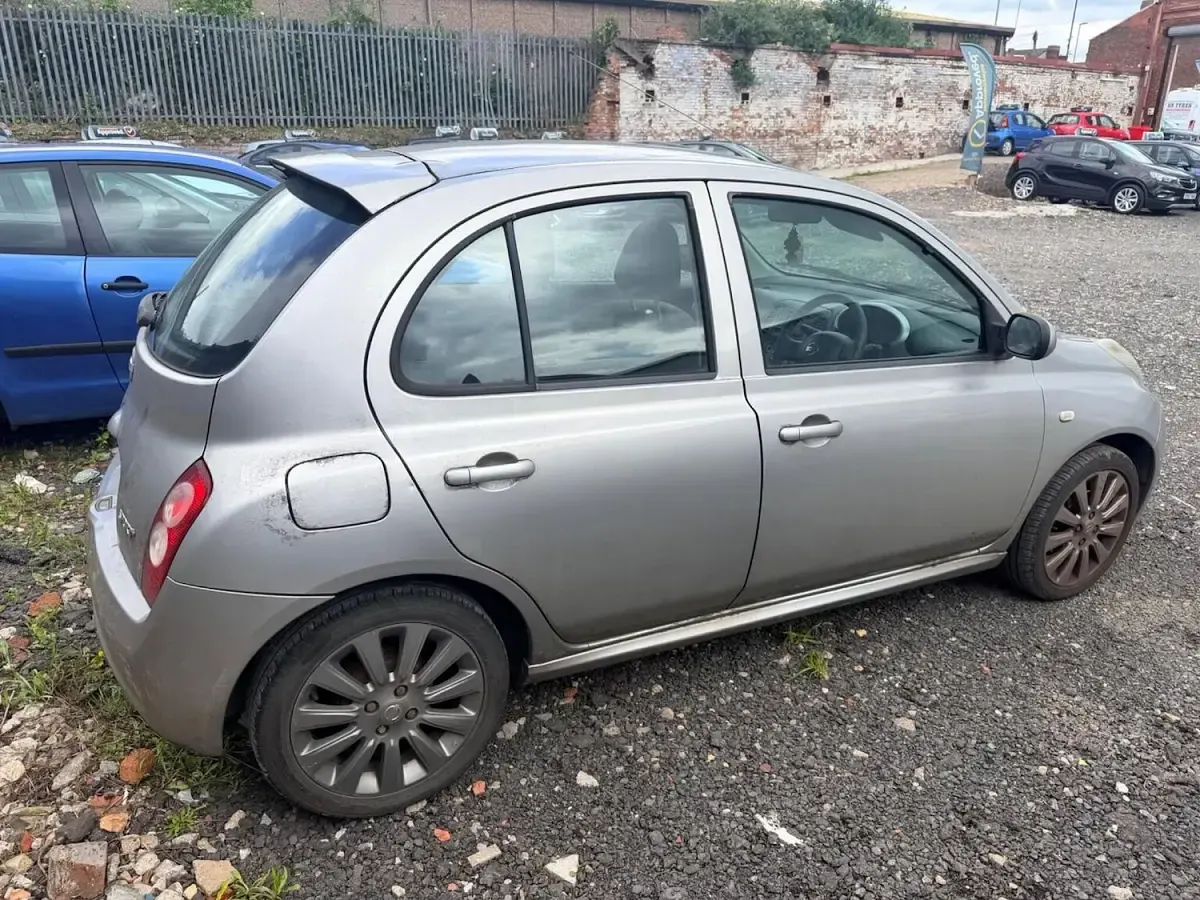 Used Nissan Micra 2005 Silver Hatchback