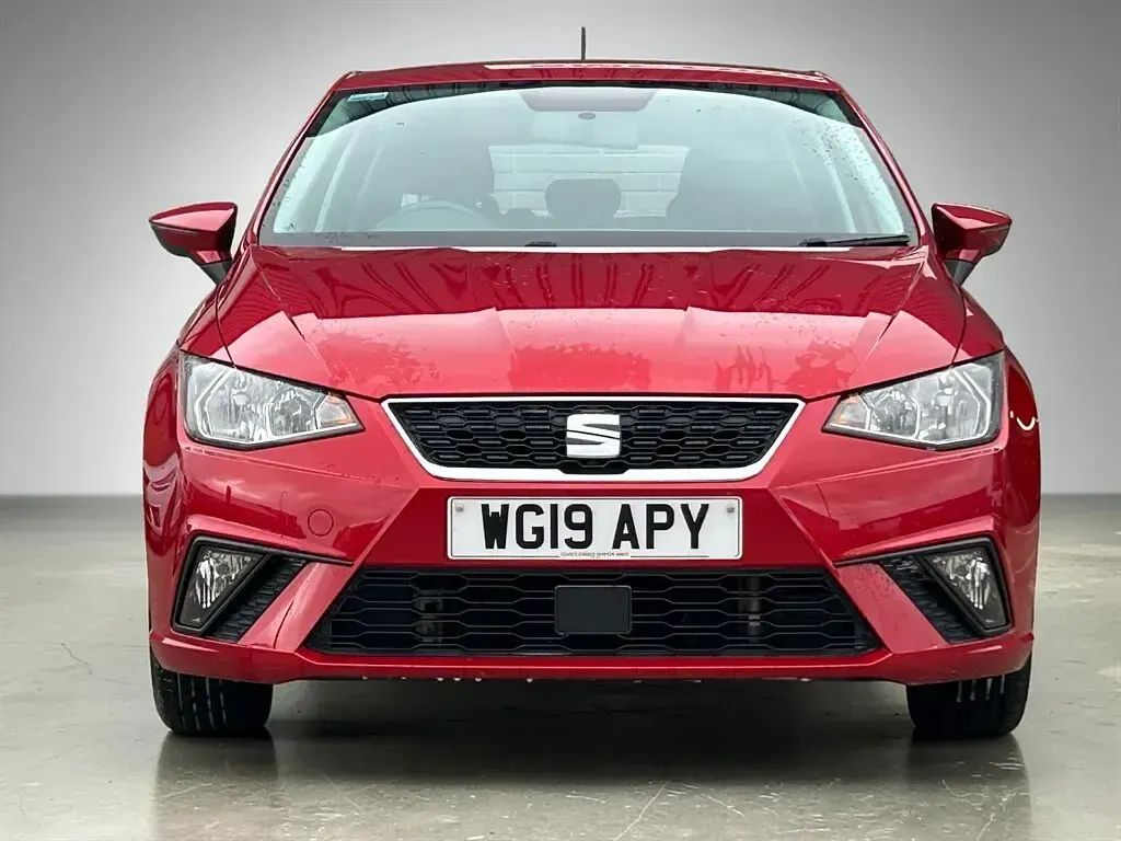 Used Seat Ibiza SE Technology 95 HP (69 kW) 2019 Red Hatchback