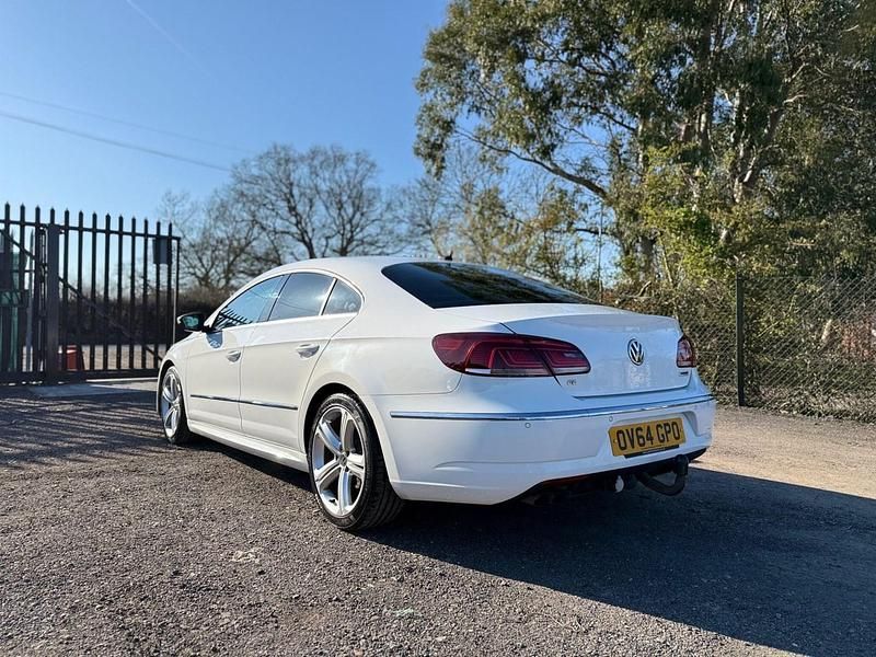 Used VW CC R-line 2014 White Sedan