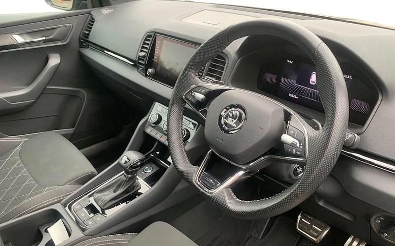 Used Skoda Karoq SportLine 150 HP (110 kW) 2023 Grey SUV