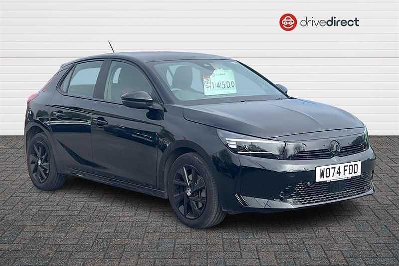 Used Vauxhall Corsa 2025 Black Hatchback