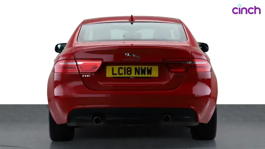 Used Jaguar XE R-Sport 2018 Red Sedan