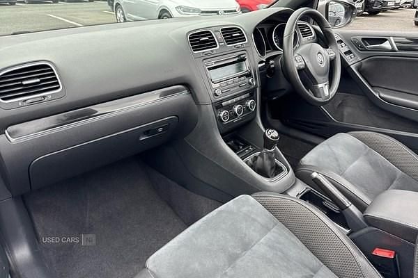 Used VW Golf Cabriolet GT 140 HP (102 kW) 2014 Silver Cabriolet