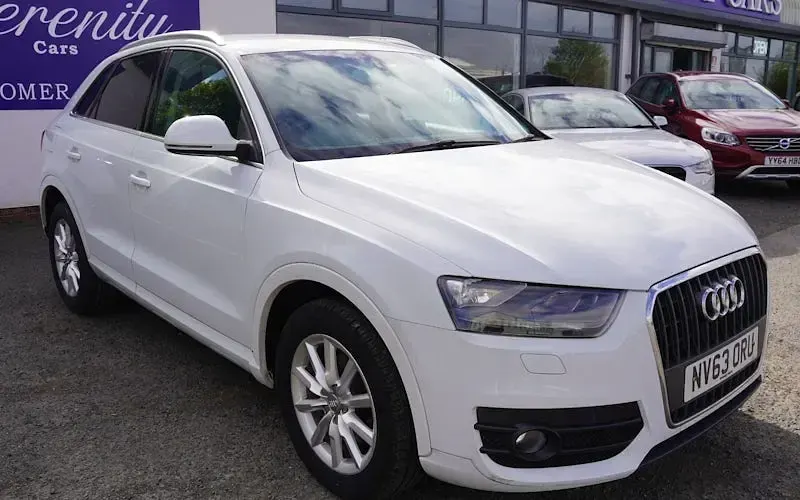 Begagnad Audi Q3 Design 141 HK (103 kW) 2014 Vit SUV