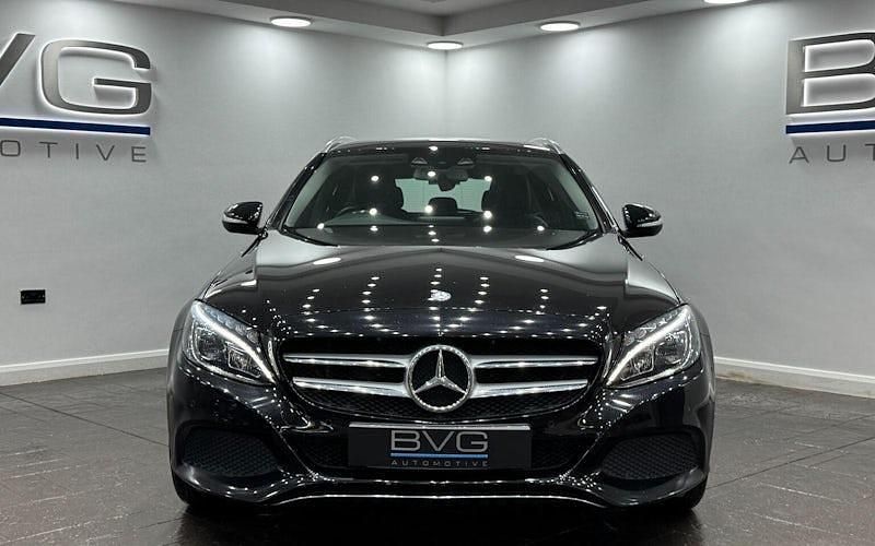Used Mercedes C220 170 HP (125 kW) 2014 Black Estate