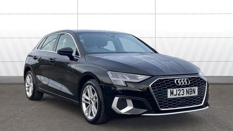 Black Used 2023 Audi A3 Sport Hatchback | £17,904 (Good price) - Image 1/3