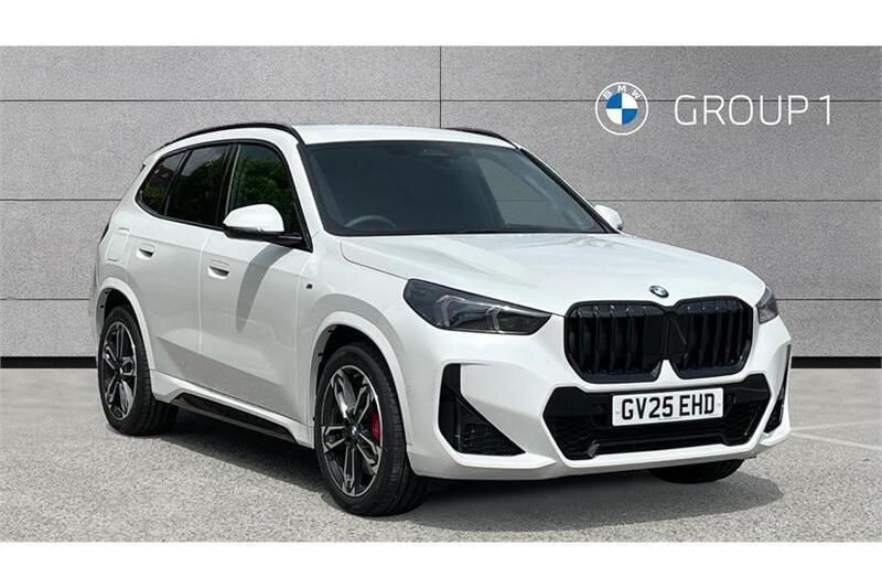 Mineral white Used 2025 BMW X1 M Sport SUV | £40,940 (Expensive) - Image 1/4