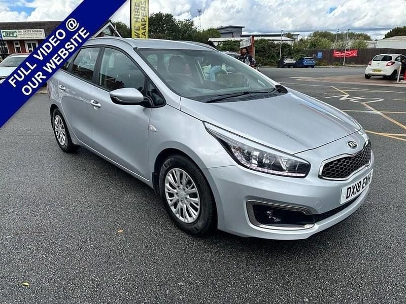 Silver Used 2018 Kia Ceed Sportswagon Estate | £4,995 (Good price) - Image 1/4
