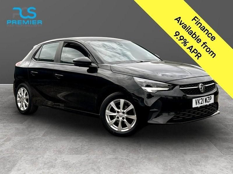 Black Used 2021 Vauxhall Corsa Hatchback | £9,795 (Good price) - Image 1/3