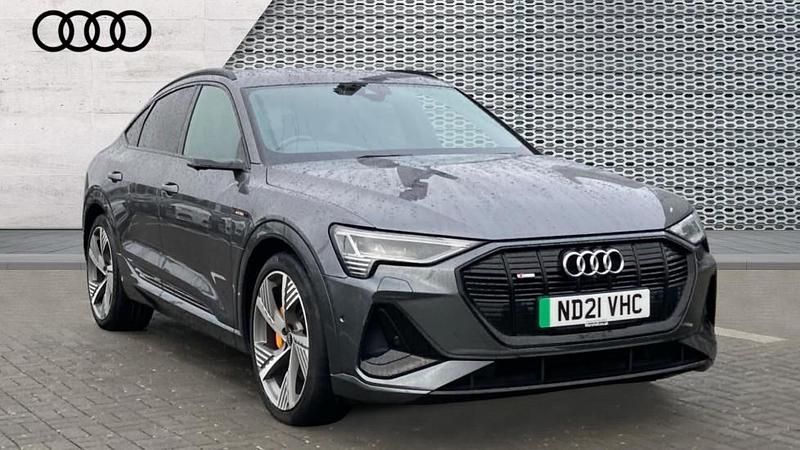 Used Audi e-tron Advanced 300 kW (408 HP) 2021 Grey SUV