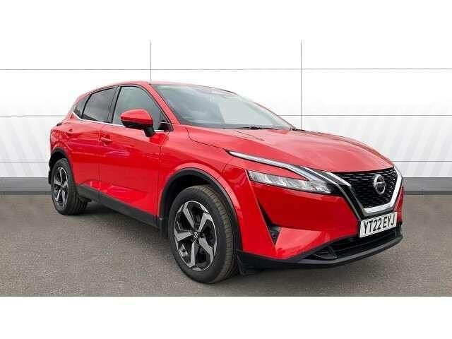 Red Used 2022 Nissan Qashqai N-Connecta SUV | £14,169 (Super price) - Image 1/4