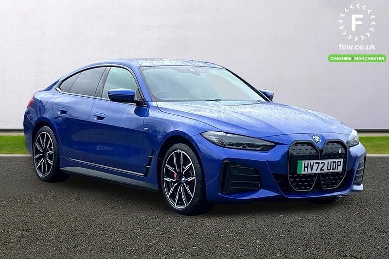Used BMW i4 M Sport 250 kW (340 HP) 2022 Blue Sedan