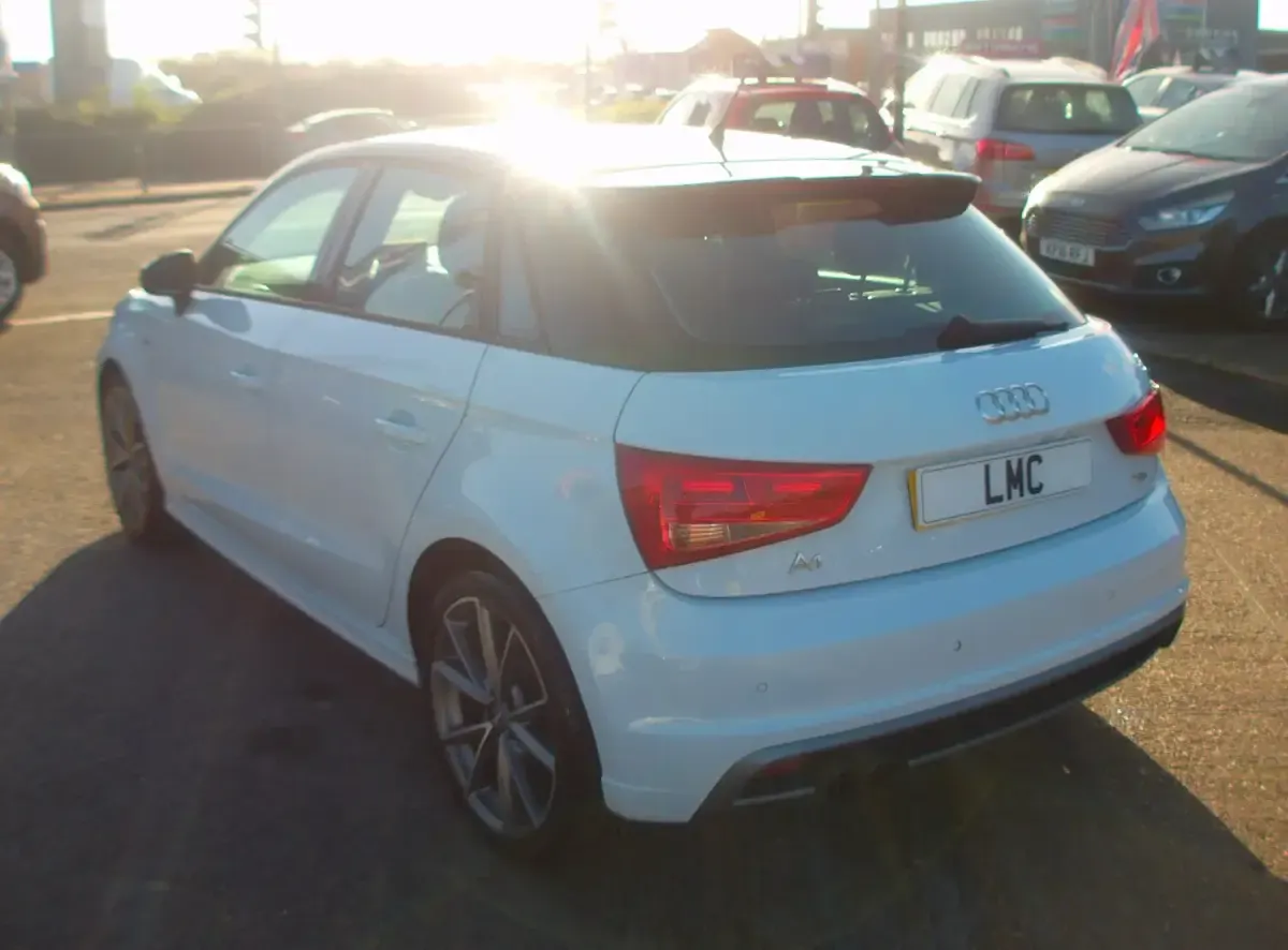 Used Audi A1 S-Line 2014 White Hatchback