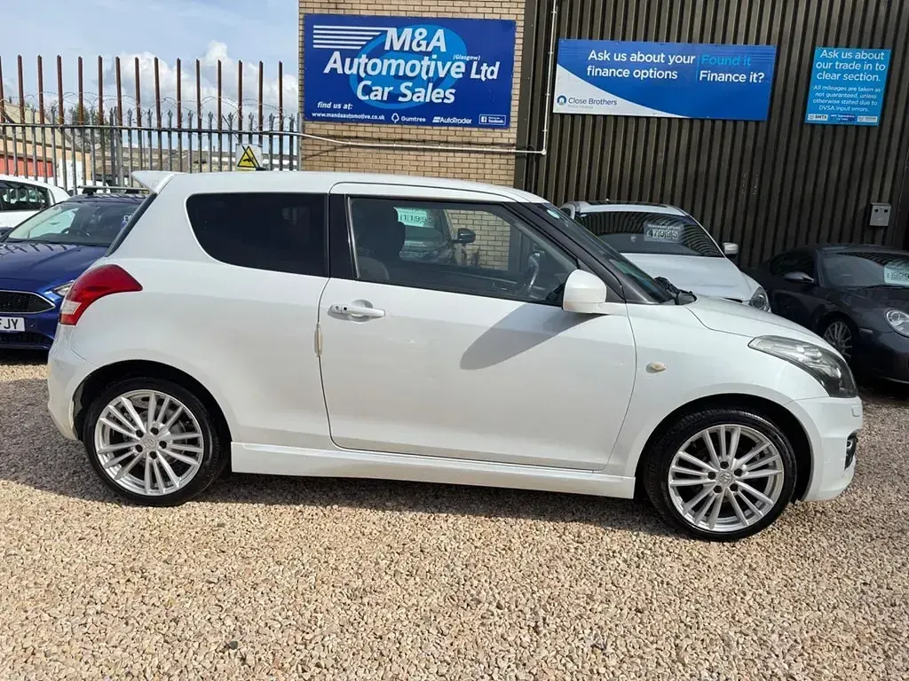 Used Suzuki Swift Sport 2014 White Hatchback