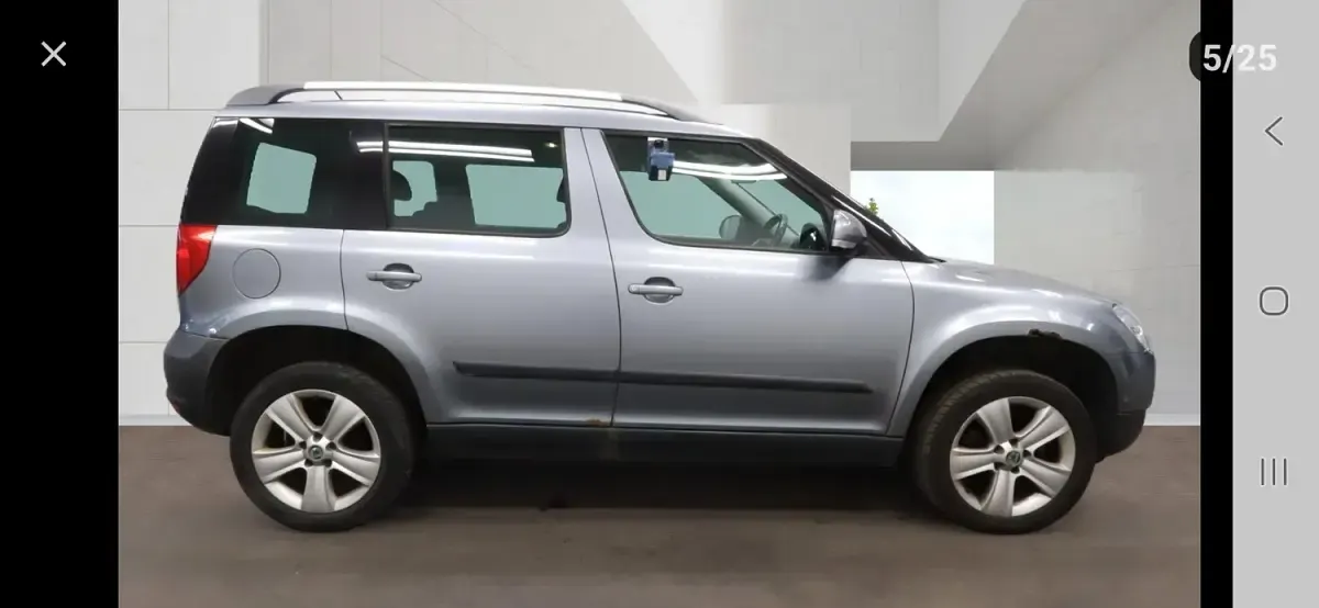 Used Skoda Yeti SE 140 HP (102 kW) 2010 Grey SUV