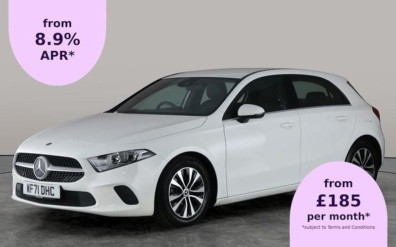White Used 2021 Mercedes A180 SE Hatchback | £13,502 (Good price) - Image 1/2