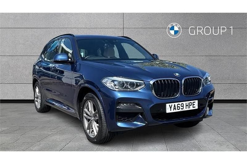 Used BMW X3 M Sport 190 HP (139 kW) 2020 Phytonic blue SUV