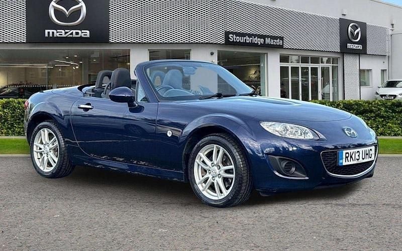 Begagnad Mazda MX5 126 HK (92 kW) 2013 Blå Cab
