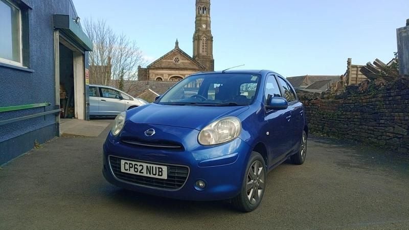Used Nissan Micra 2013 Blue Hatchback