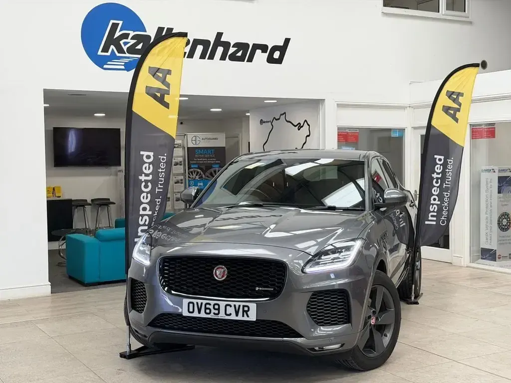 Used Jaguar E-Pace Chequered Flag 150 HP (110 kW) 2019 Grey SUV