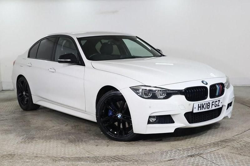 White Used 2018 BMW 330e M Sport Sedan | £14,675 (Good price) - Image 1/4