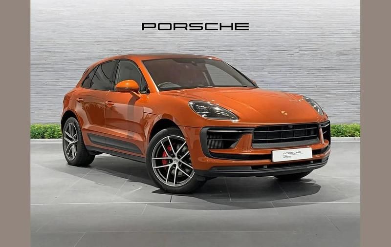 Used Porsche Macan S 374 HP (275 kW) 2022 Orange SUV