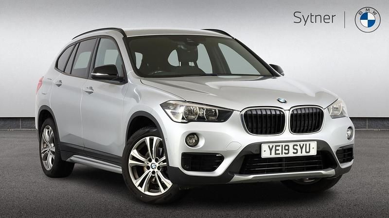 Silver Used 2019 BMW X1 Sport Line SUV | £14,350 (Fair price) - Image 1/4