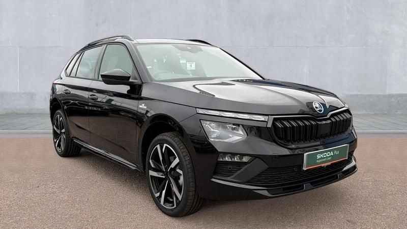 Black magic pearl effect New 2025 Skoda Kamiq Monte Carlo SUV | £25,980 (Good price) - Image 1/4