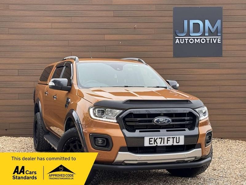 Orange Used 2021 Ford Ranger Wildtrack Pickup | £26,995 - Image 1/3