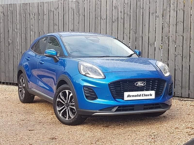 Blue Used 2024 Ford Puma Gen-E Titanium Hatchback | £21,498 (Expensive) - Image 1/4