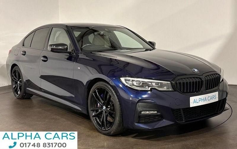 Blue Used 2019 BMW 320 M Sport Sedan | £22,995 (Expensive) - Image 1/4