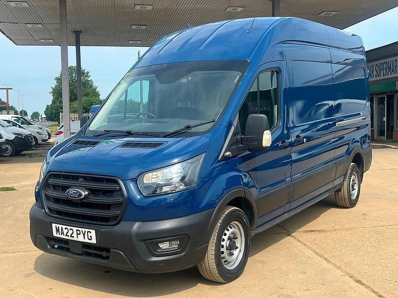 Blue Used 2022 Ford Transit S Van | £11,850 (Super price) - Image 1/2